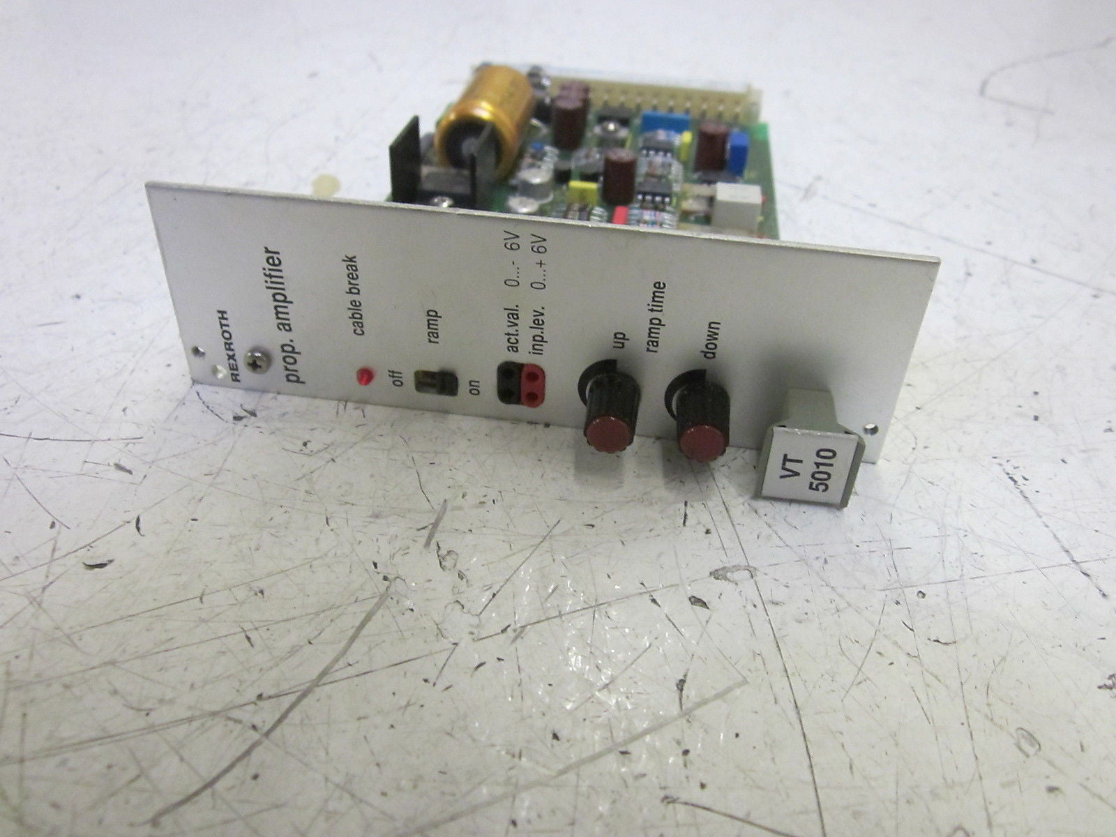 REXROTH VT5010 S22 R5 AMPLIFIER CARD *USED*