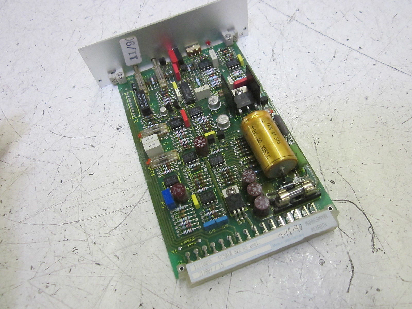 REXROTH VT5010 S22 R5 AMPLIFIER CARD *USED*