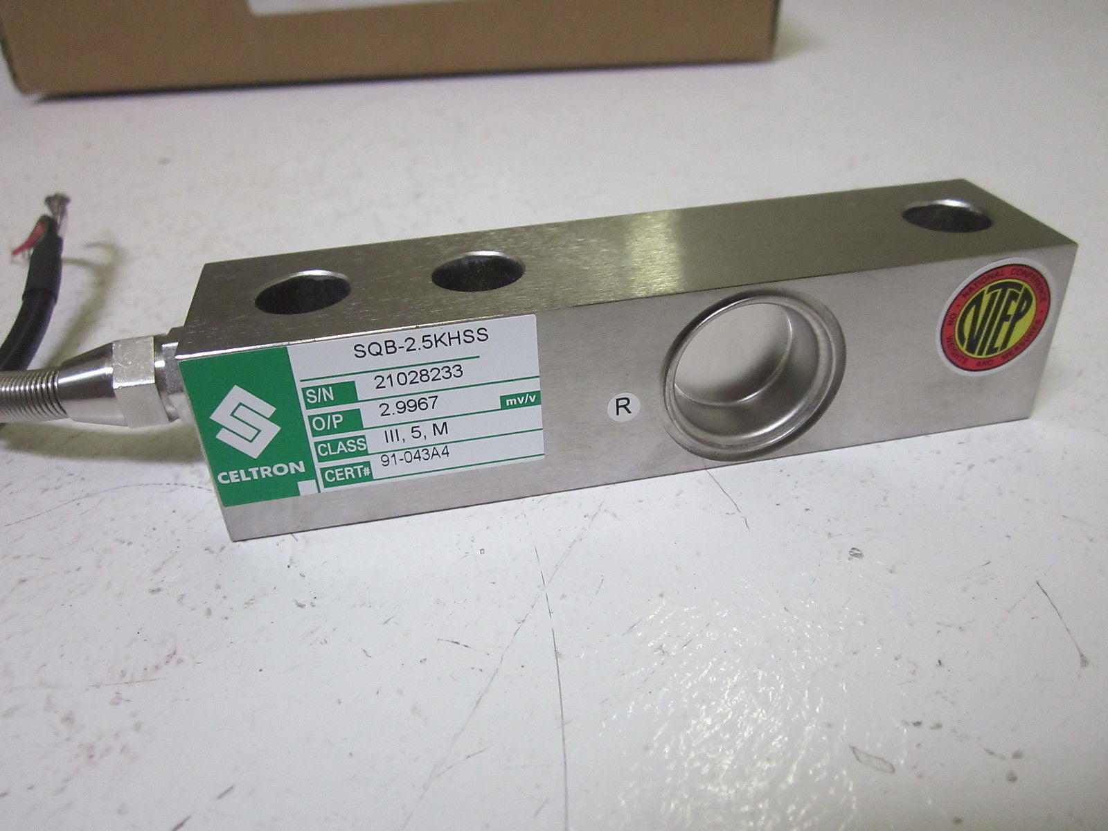 RICELAKE CELTRON SQB-2.5KHSS *NEW IN BOX*