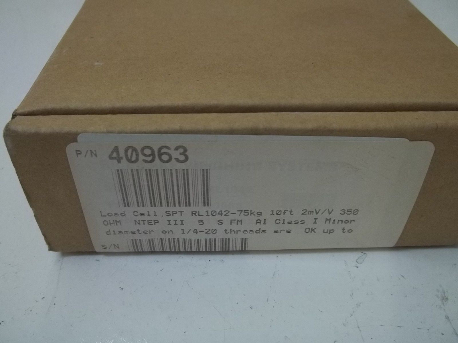 RICE LAKE WEIGHING SYSTEMS RL1042 *NEW IN BOX*
