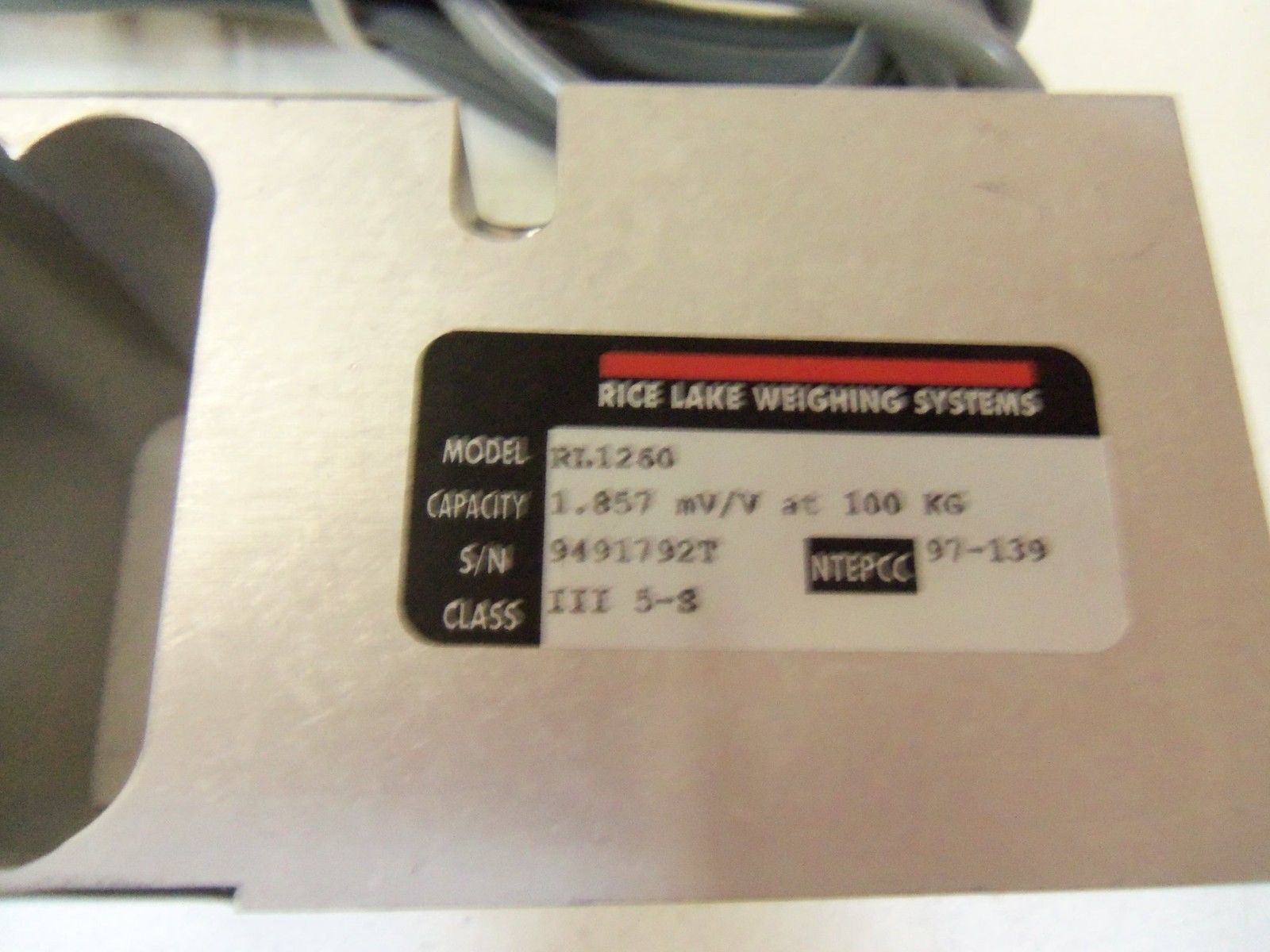 RICE LAKE WEIGHING SYSTEMS RL1260 *NEW NO BOX*