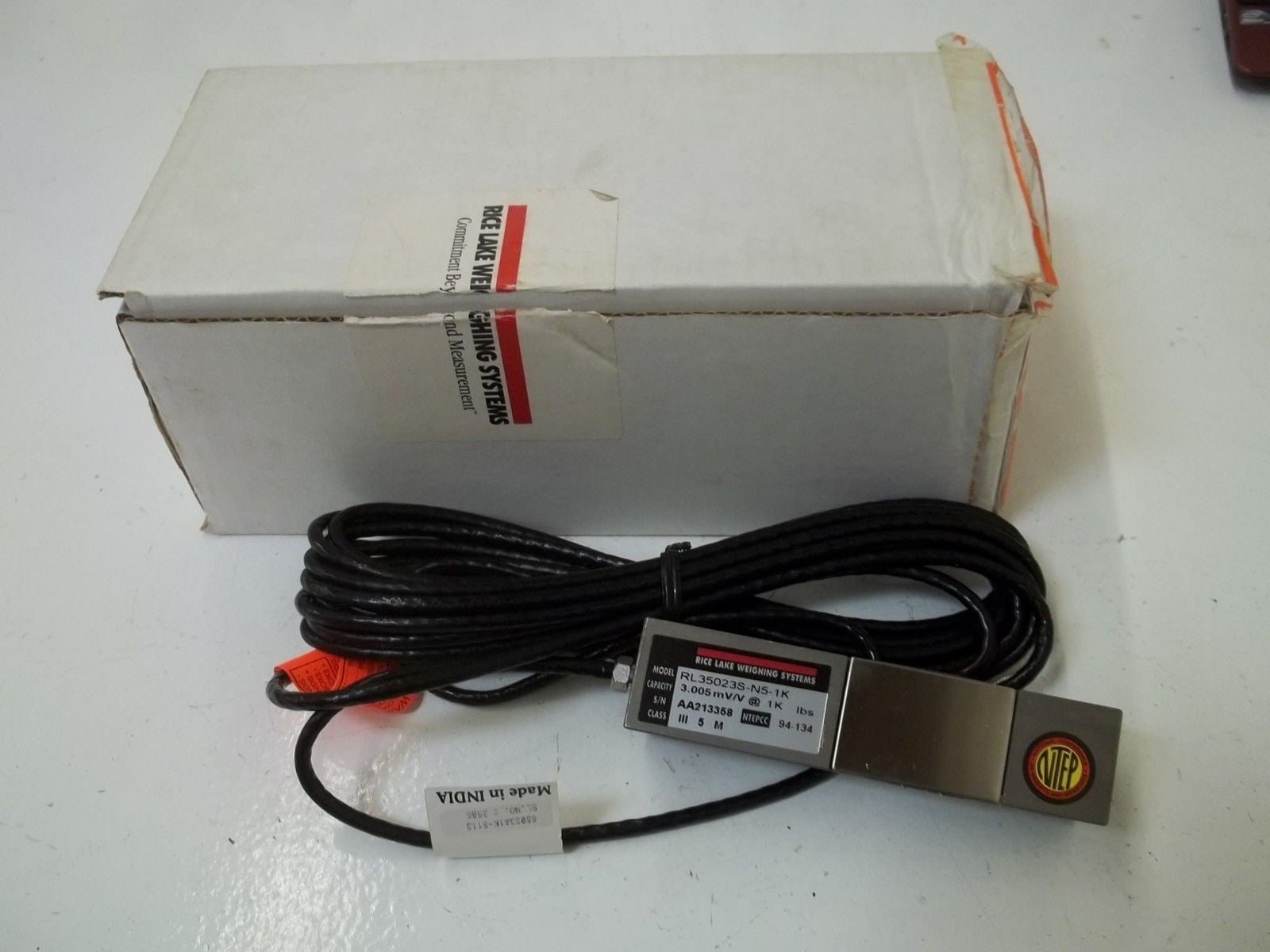 RICE LAKE WEIGHING SYSTEMS RL35023S-N5-1K *NEW IN BOX*