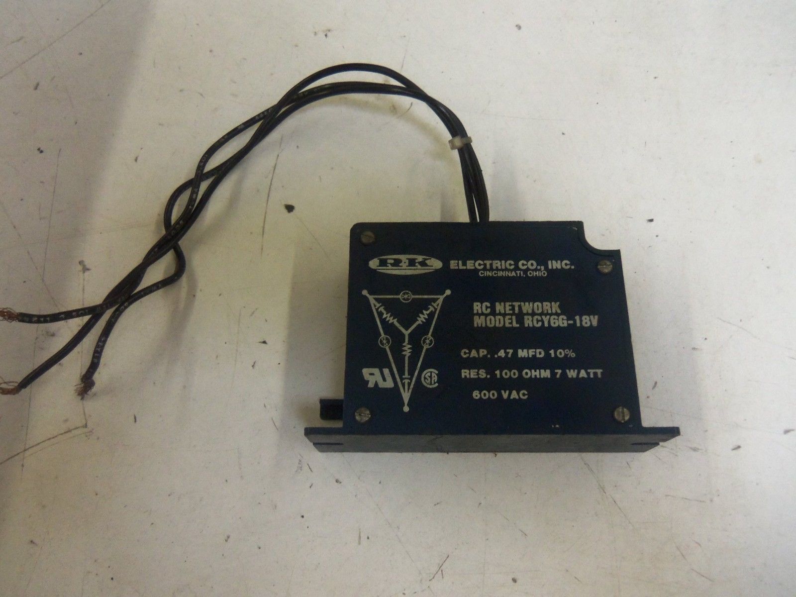 RK ELECTRIC RCY6G-18V *USED*