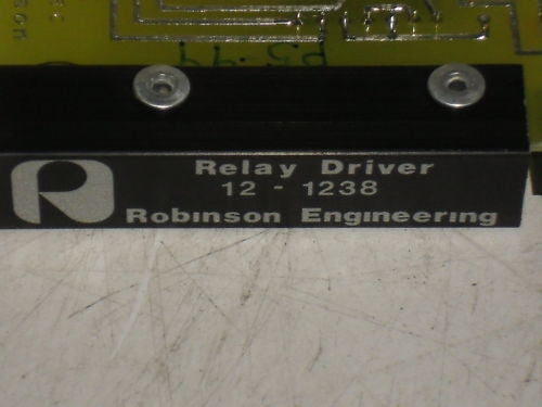 ROBINSON ENGINEERING RELAY DRIVER 12-1238