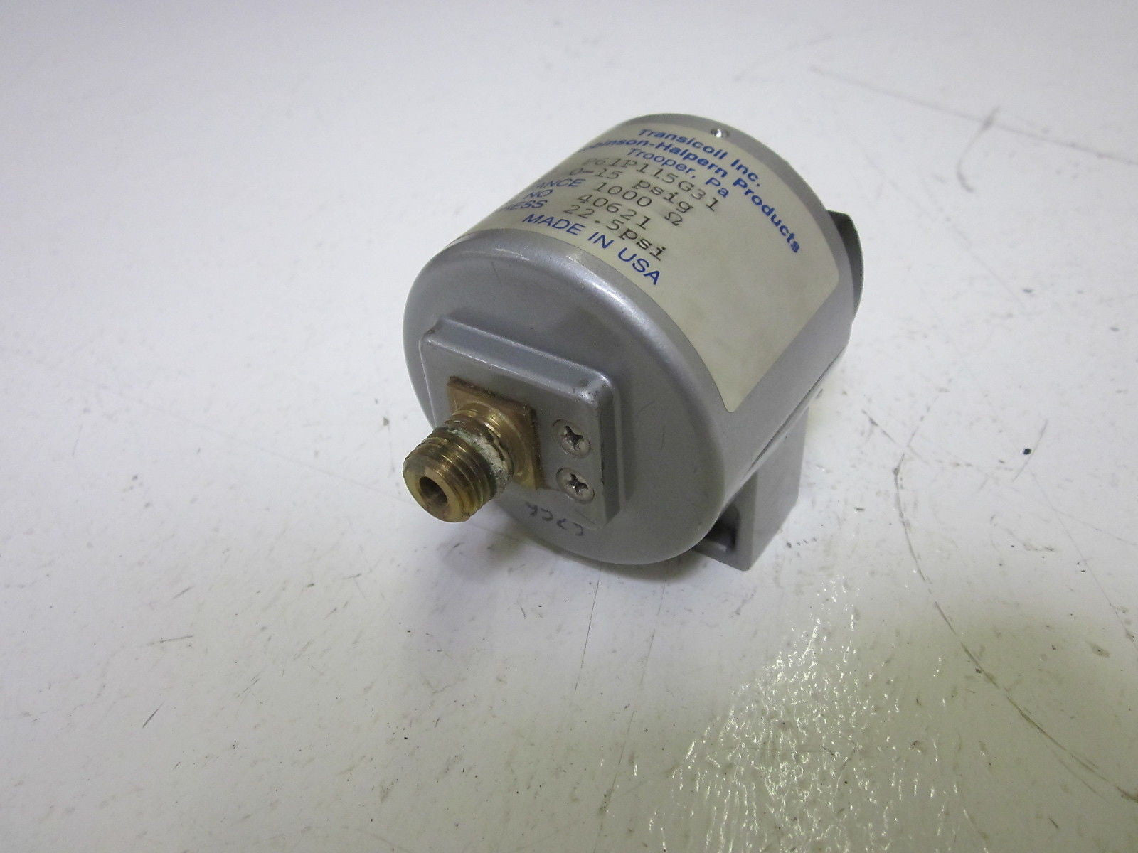 ROBINSON P61P115G31 TRANSDUCER 0-15PSIG *USED*