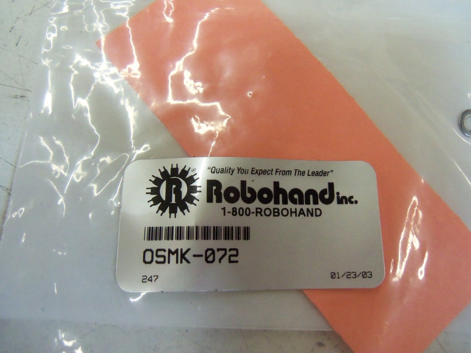ROBOHAND INC. OSMK-072 *NEW IN BAG*