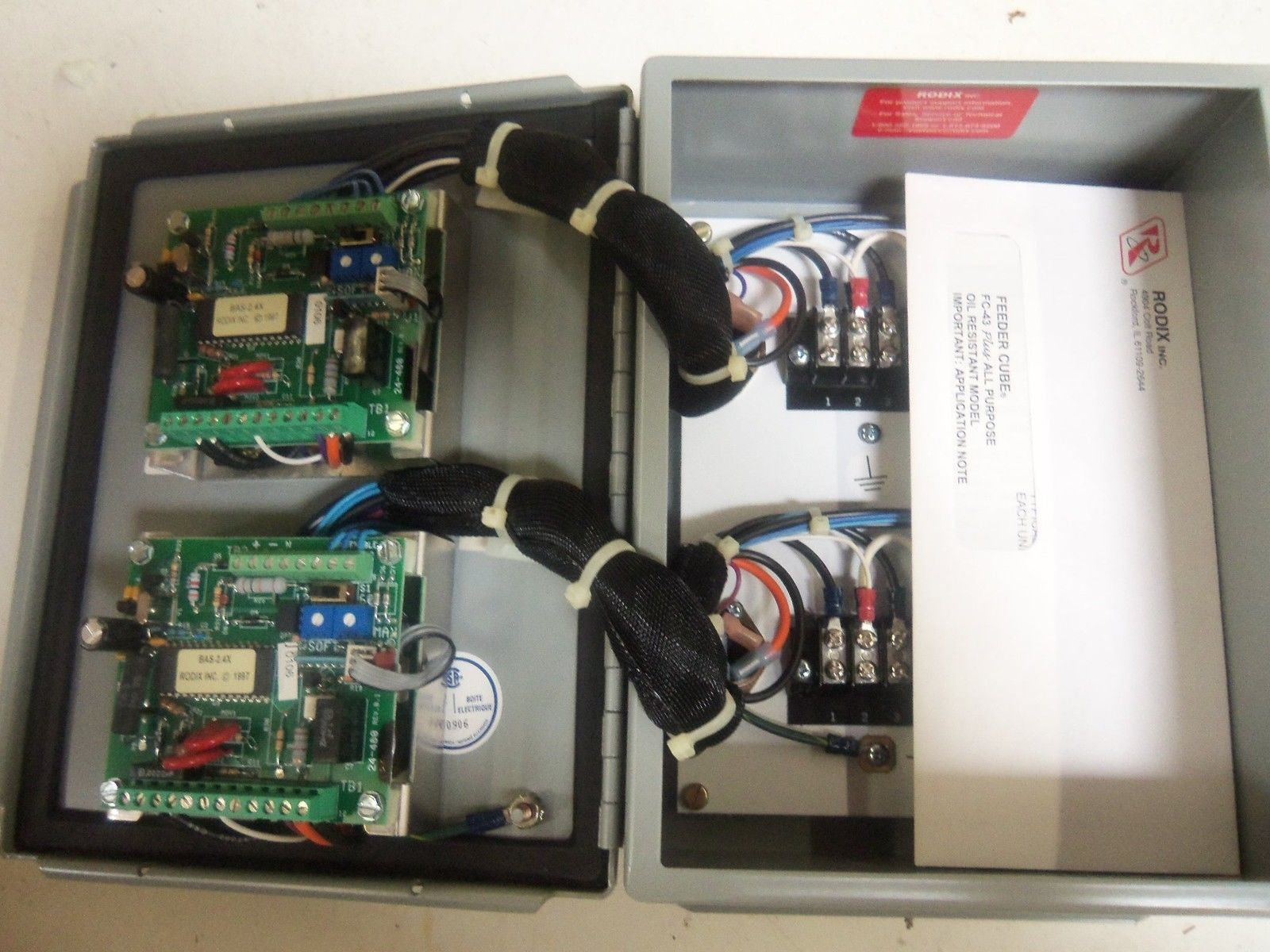 RODIX FC-43 PLUS FEEDER CUBE 121-884 *NEW NO BOX*