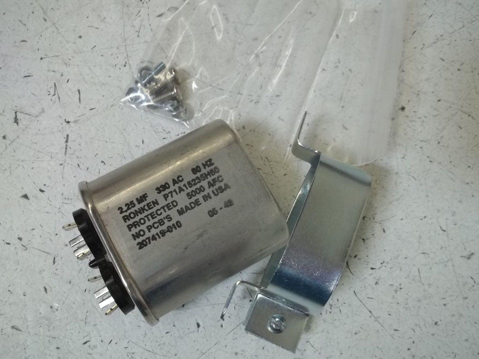 RONKEN P71A15235H50 CAPACITOR 2.25MF 330AC *NEW NO BOX*