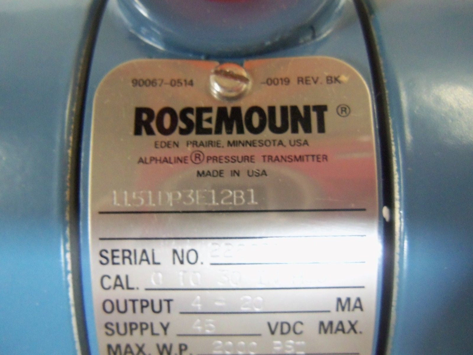 ROSEMOUNT 1151DP3E12B1 PRESSURE TRANSMITTER *NEW IN BOX*