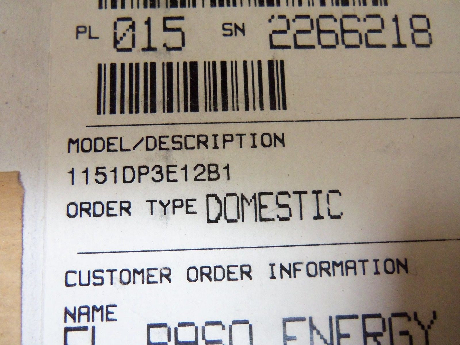ROSEMOUNT 1151DP3E12B1 PRESSURE TRANSMITTER *NEW IN BOX*