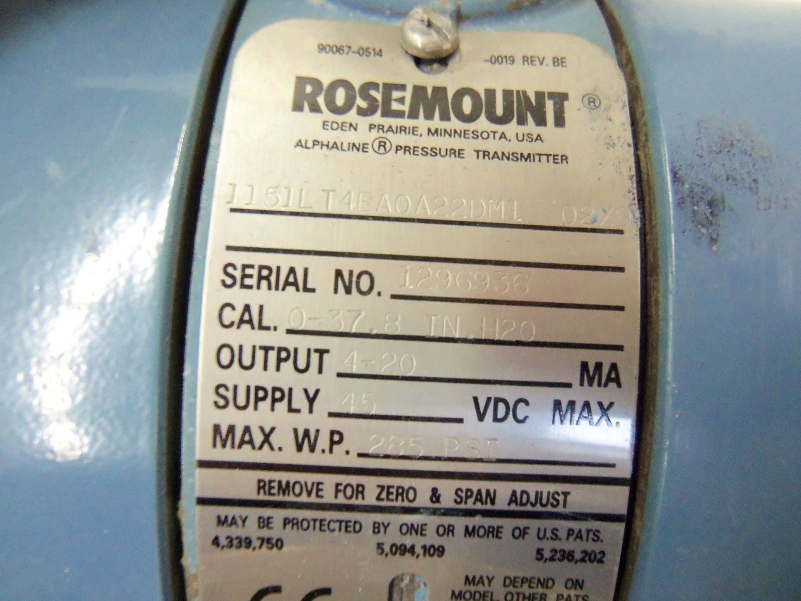 ROSEMOUNT 1151LT4EA0A22DM1 *NEW NO BOX*
