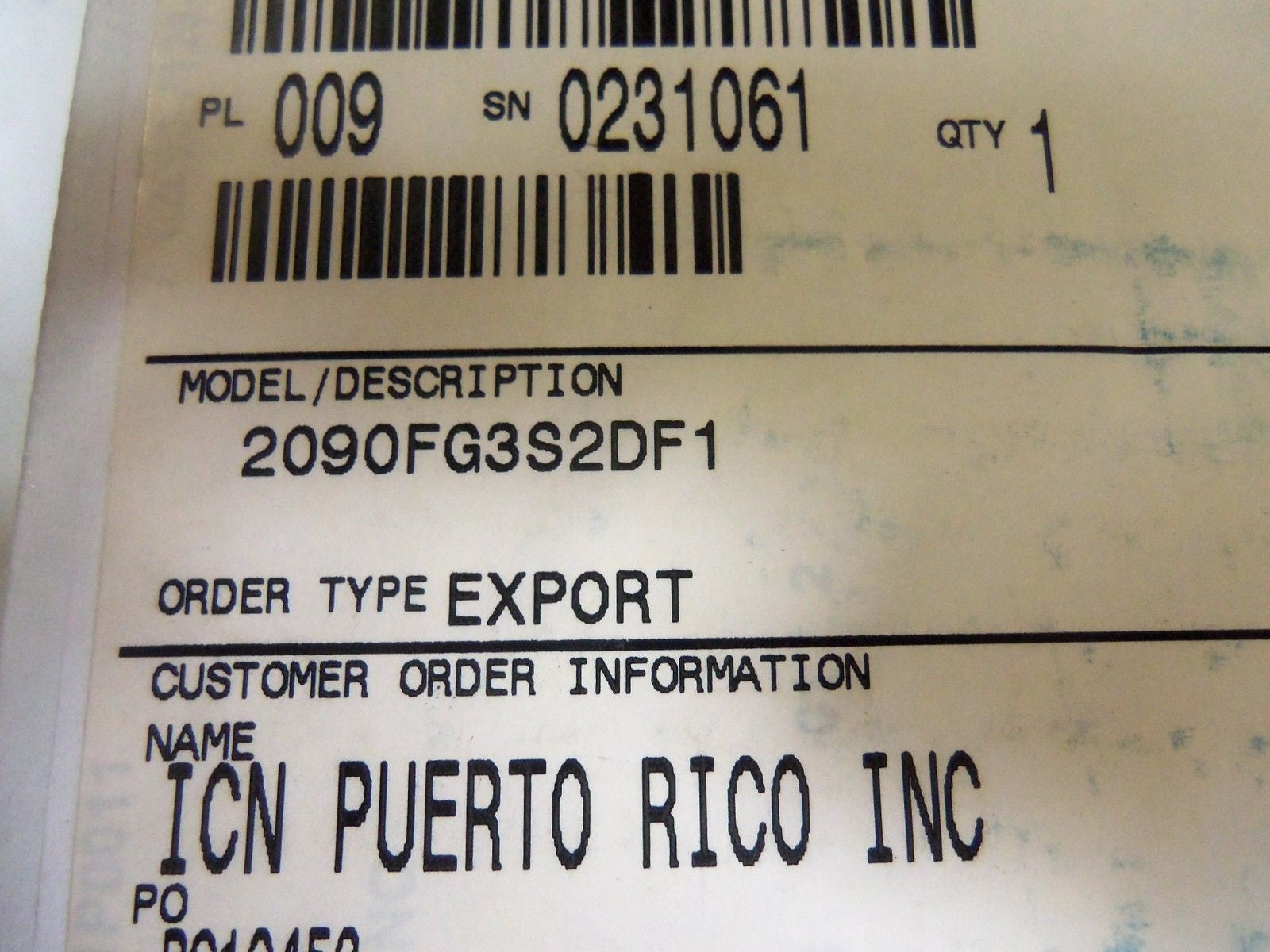 ROSEMOUNT 2090FG3S2DF1 PRESSURE TRANSMITTER *NEW IN BOX*