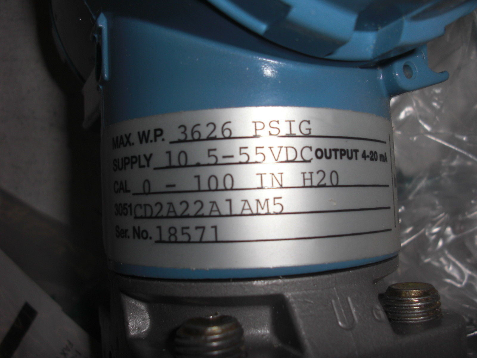 ROSEMOUNT 3050CD2A22A1AM5 *NEW NO BOX*