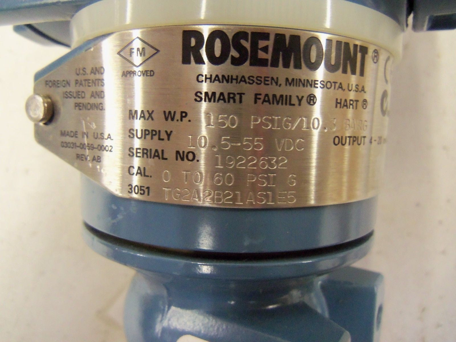 ROSEMOUNT 30511G2AAB21AS1E5 *NEW NO BOX*