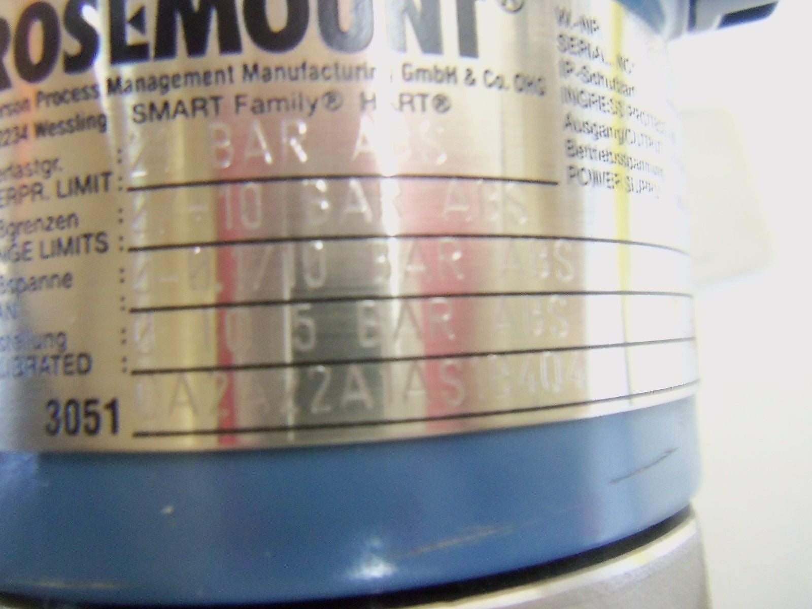 ROSEMOUNT 3051CA2A22A1ASB404 *NEW NO BOX*
