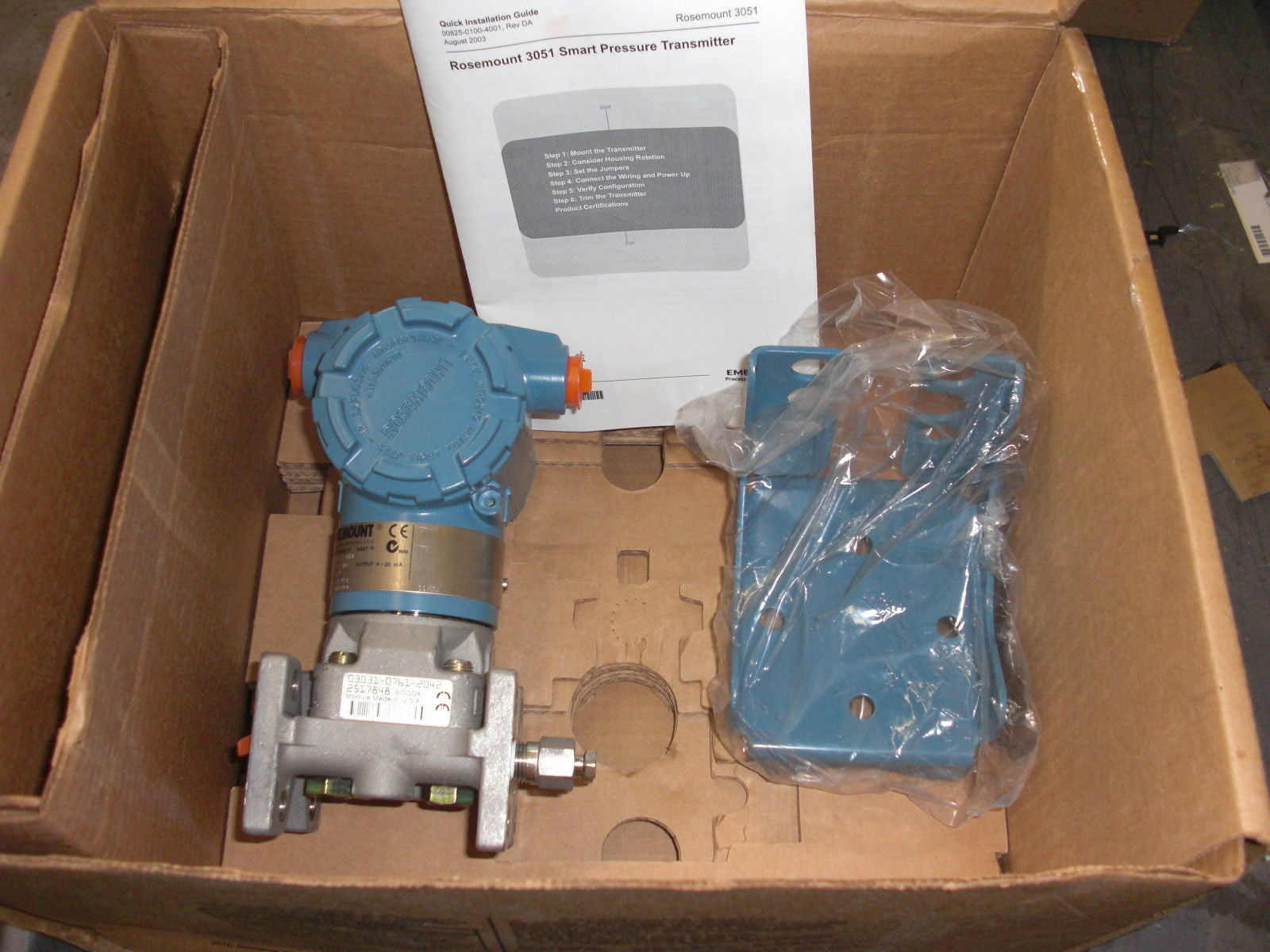 ROSEMOUNT 3051CD4A02A1AH2B1C6 *NEW IN A THE BOX*