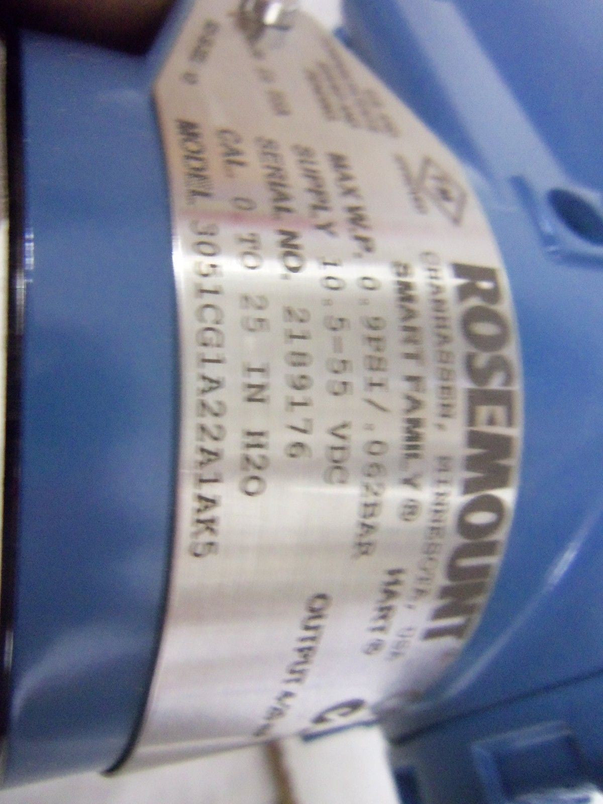 ROSEMOUNT 3051CG1A22A1AK5 PRESSURE TRANSMITTER *NEW NO BOX*