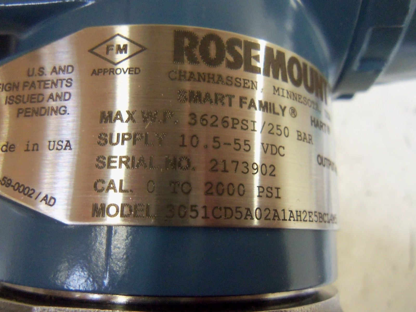ROSEMOUNT 3051CG3A02A1AH2E5BCL4M5 TRANSMITTER *NEW IN BOX*