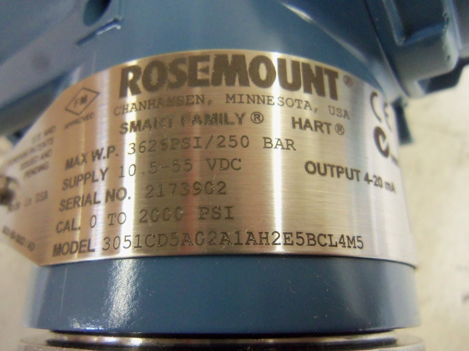 ROSEMOUNT 3051CG3A02A1AH2E5BCL4M5 TRANSMITTER *NEW IN BOX*