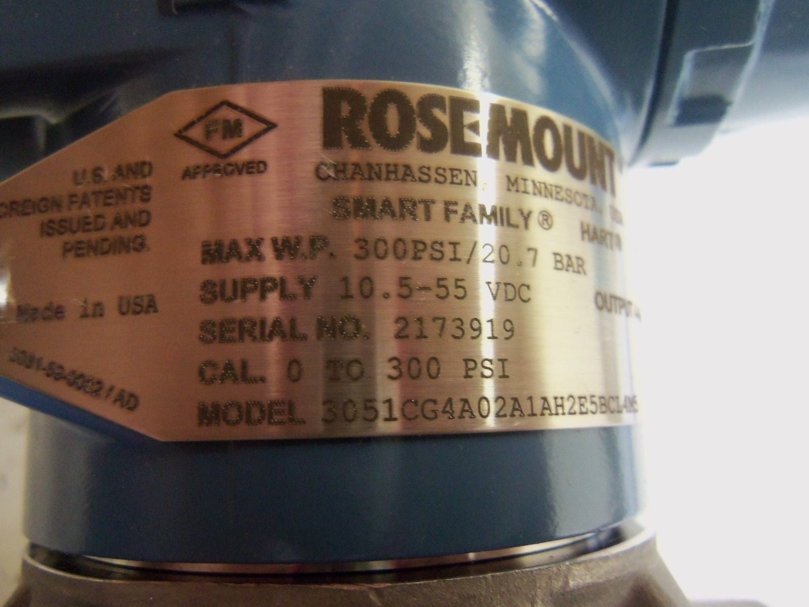 ROSEMOUNT 3051CG4A02A1AH2E5BCL4M5 TRANSMITTER *NEW IN BOX*