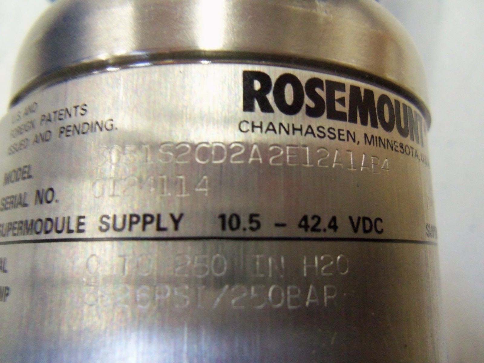 ROSEMOUNT 3051S2CD2A2E12A1AB4 *NEW NO BOX*