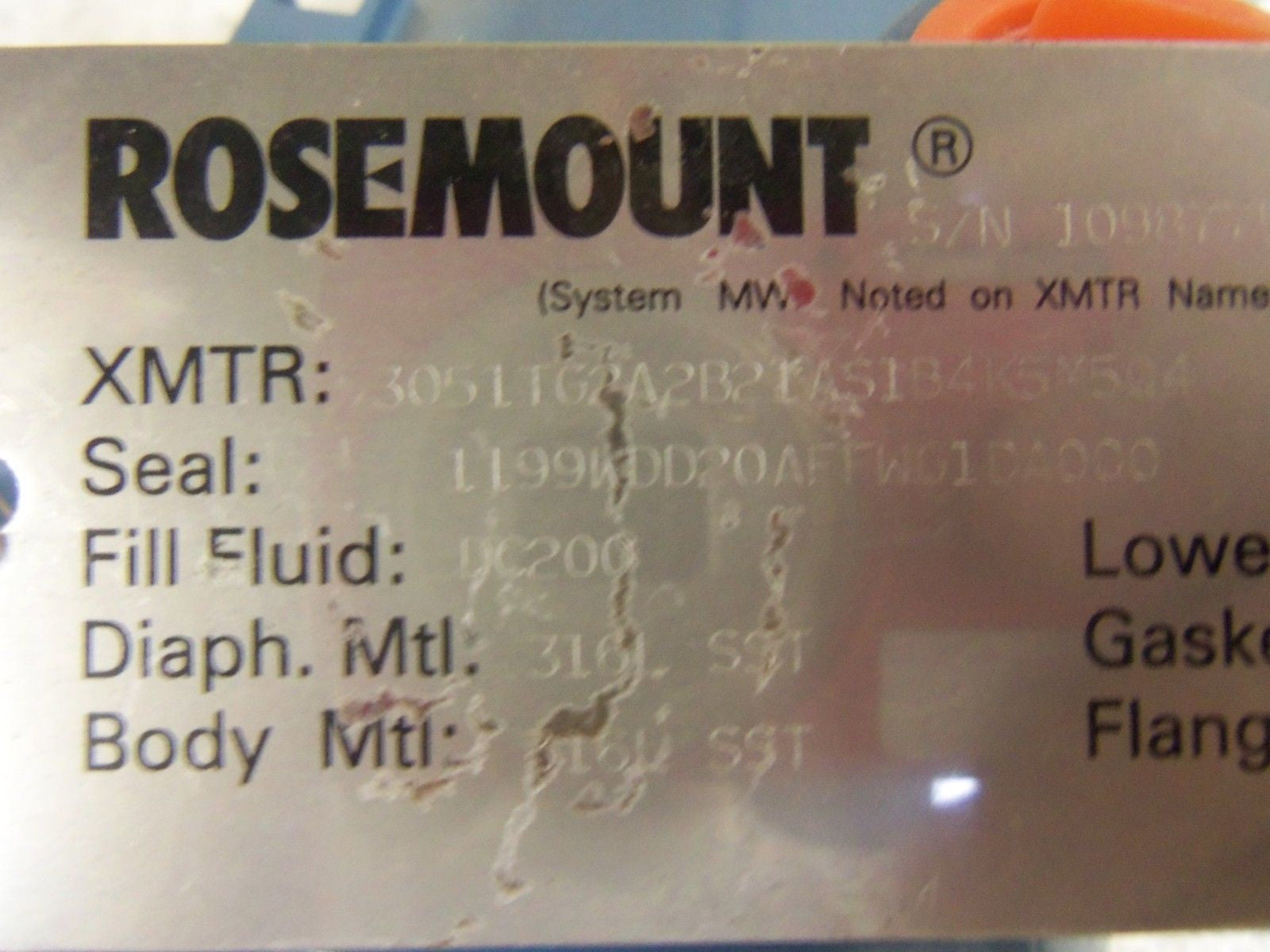 ROSEMOUNT 3051TG2A2B21AS1B4K5M5Q4 (AS PICTURED) *NEW IN BOX*