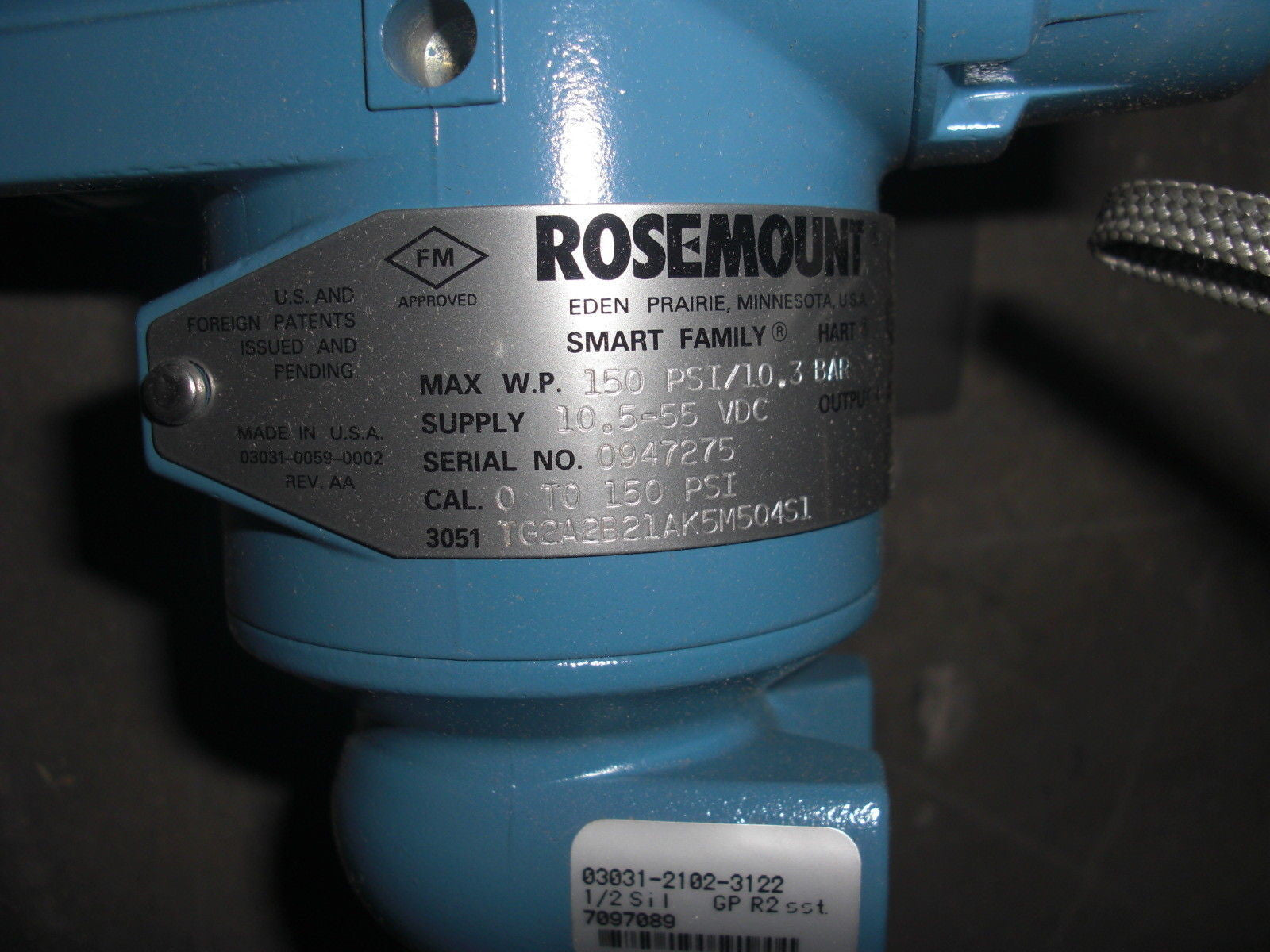 ROSEMOUNT 3051TG2A2B21AK5M5Q4S1 *NEW IN BOX*