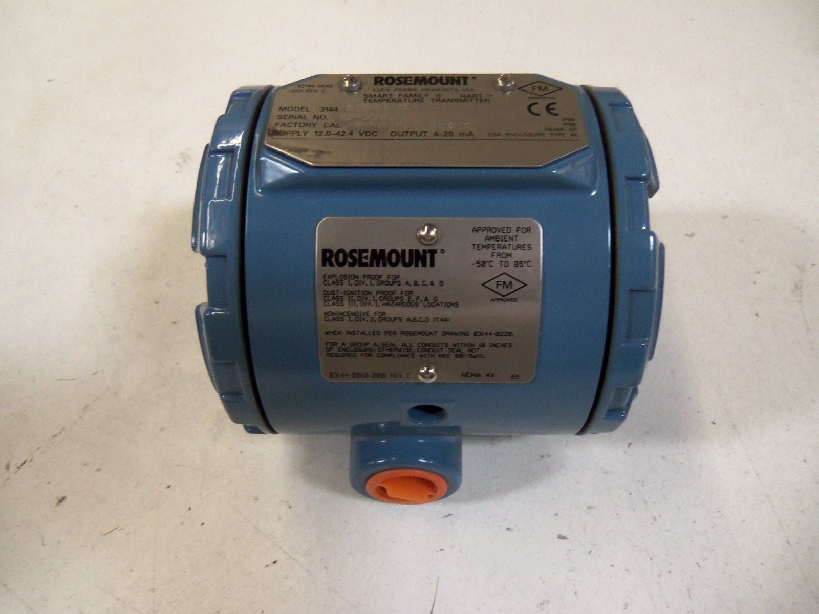 ROSEMOUNT 3144D1E5 B4C1 *NEW NO BOX*