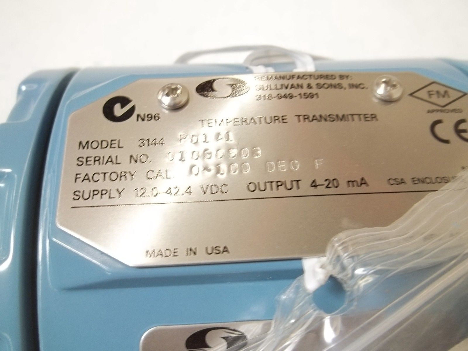 ROSEMOUNT 3144 PD1A1 TEMPERATURE TRANSMITTER *NEW NO BOX*