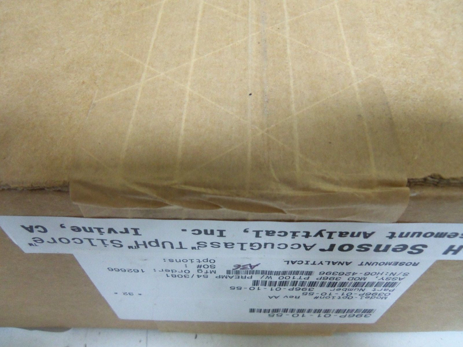 ROSEMOUNT 396P-01-10-55 pH/ORP PROBE SENSOR *FACTORY SEALED*