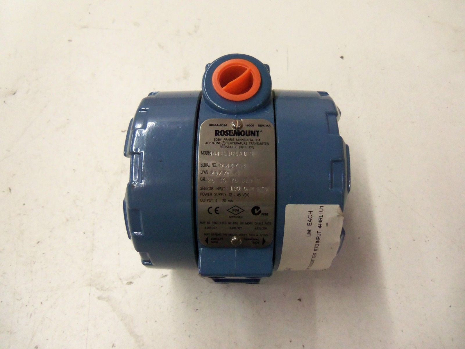 ROSEMOUNT 444RL1U1A1E5 *NEW NO BOX*