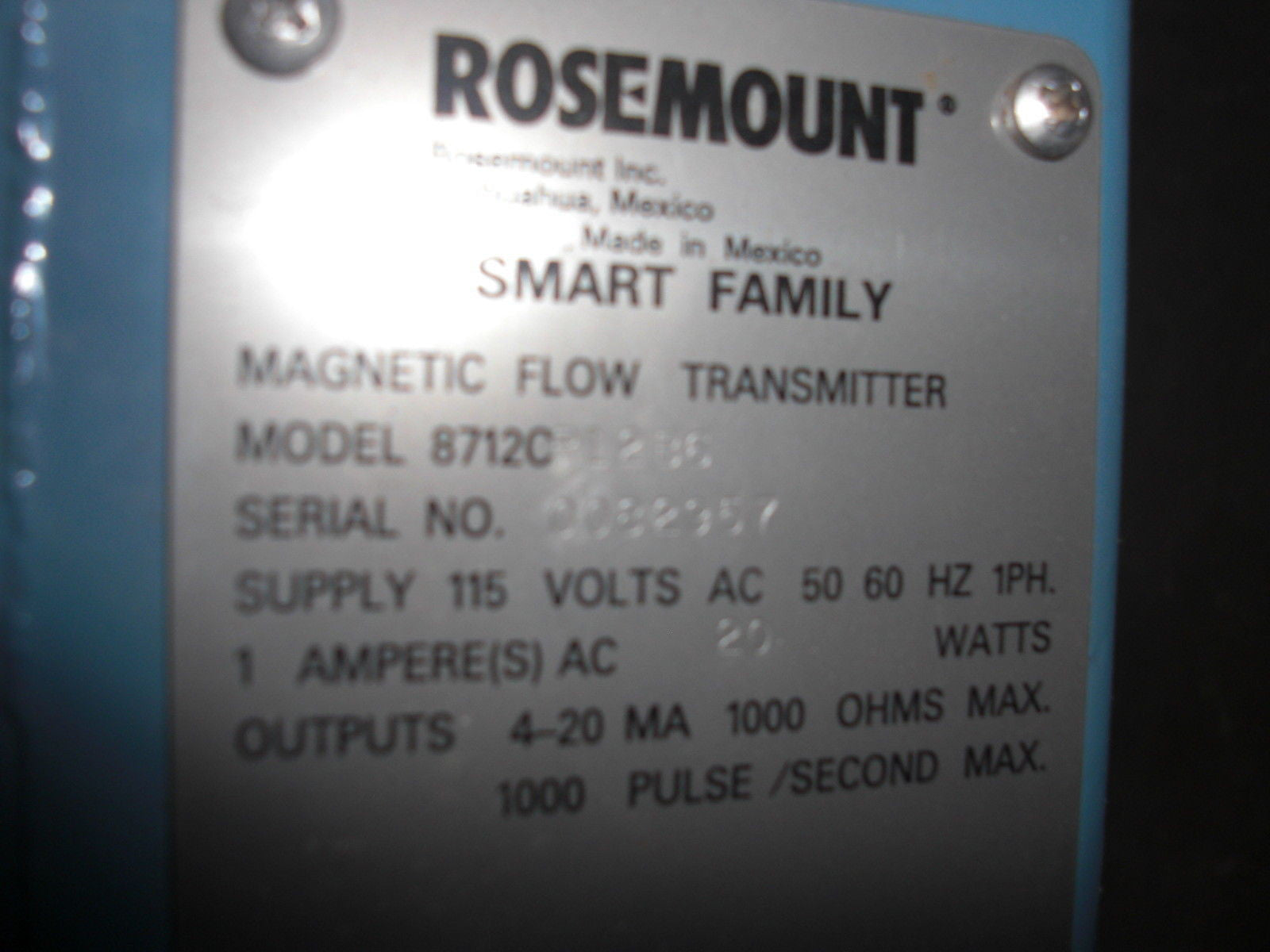 ROSEMOUNT 8712CR12B6 *NEW NO BOX*