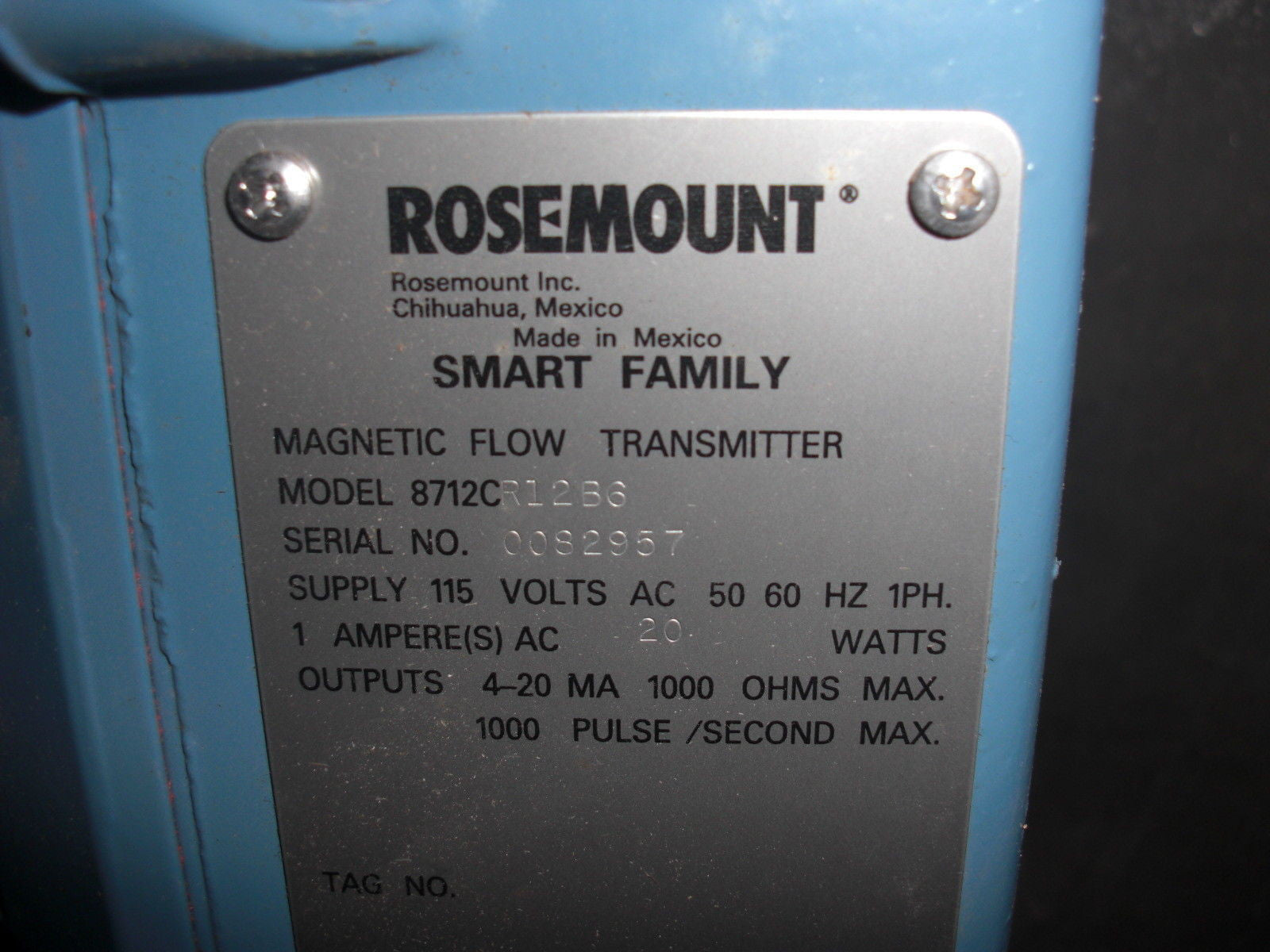 ROSEMOUNT 8712CR12B6 *NEW NO BOX*
