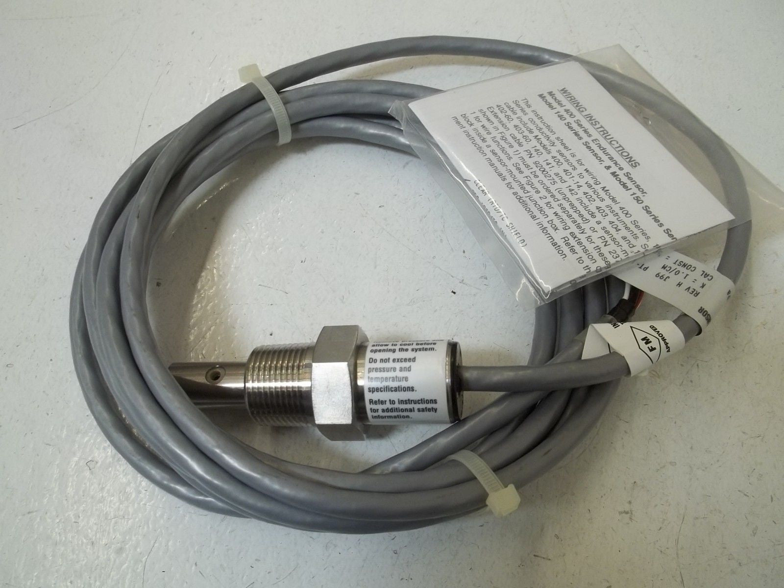 ROSEMOUNT ANALUTICAL 400-13-54 ENDURANCE CONDUCTIVITY SENSOR *NEW IN BOX*