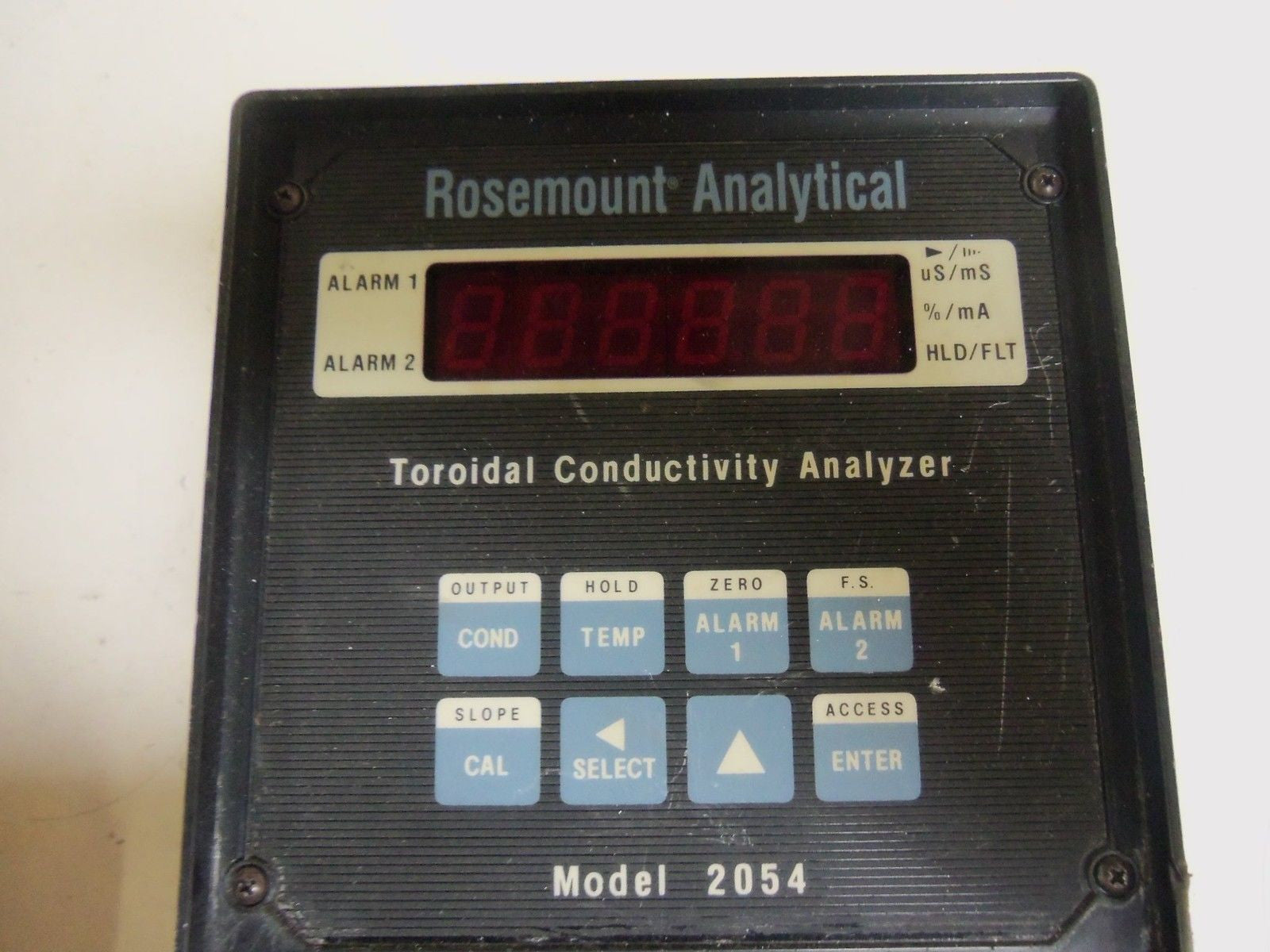 ROSEMOUNT ANALYTICAL 2054T TOROIDAL CONDUCTIVITY ANALYZER *USED*