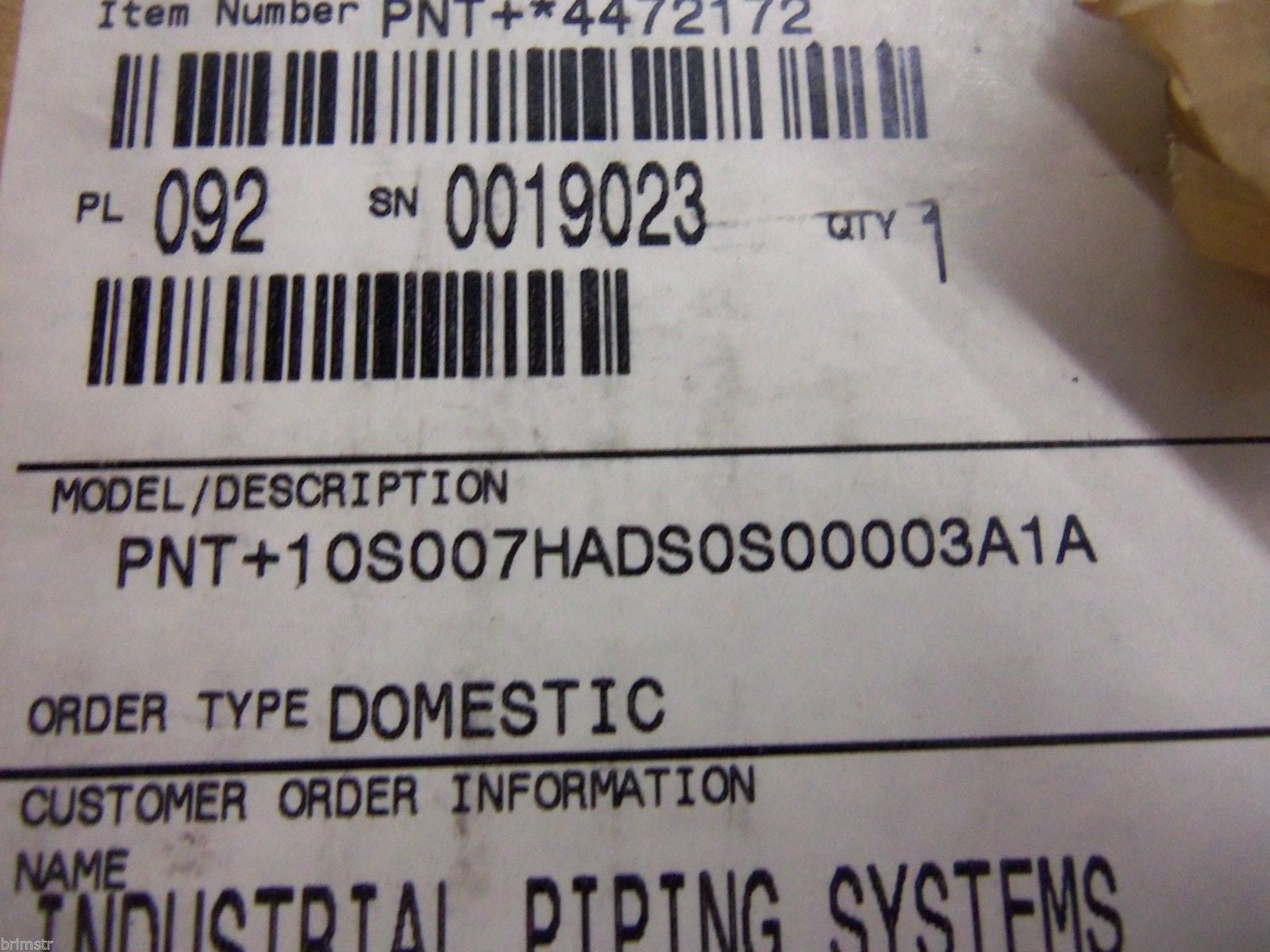 ROSEMOUNT DIETERICH STANDARD PNT10S007HADS0S00003A1A TRANSMITTER *NEW IN BOX*