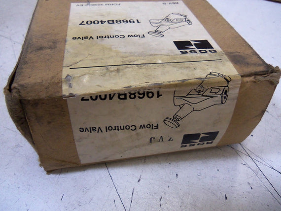 ROSS 1968B4007 FLOW CONTROL VALVE *SEALED*