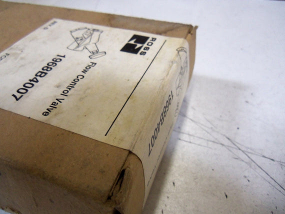 ROSS 1968B4007 FLOW CONTROL VALVE *SEALED*