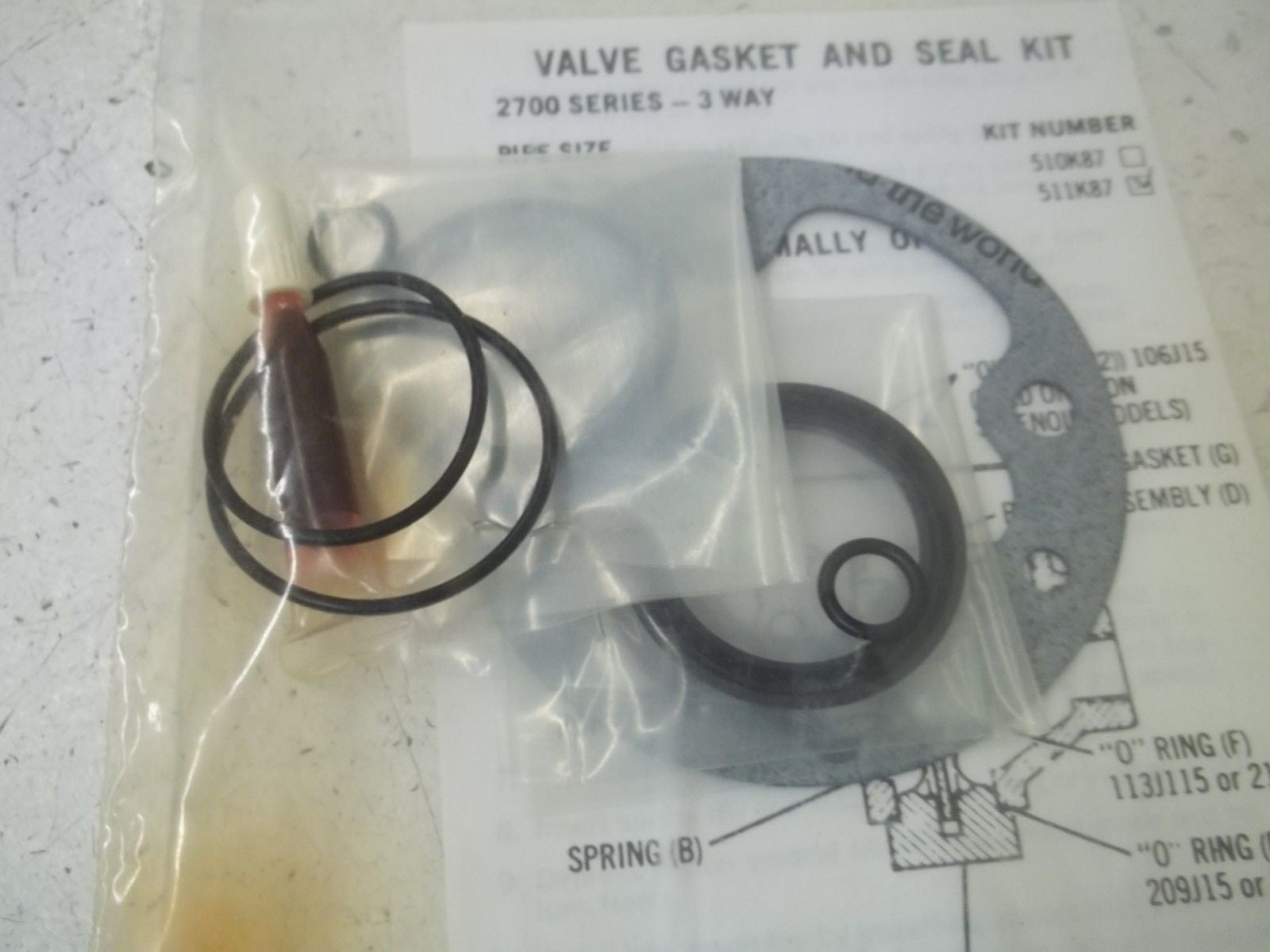 ROSS 511K87 SERVICE KIT *NEW IN A FACTORY BAG*