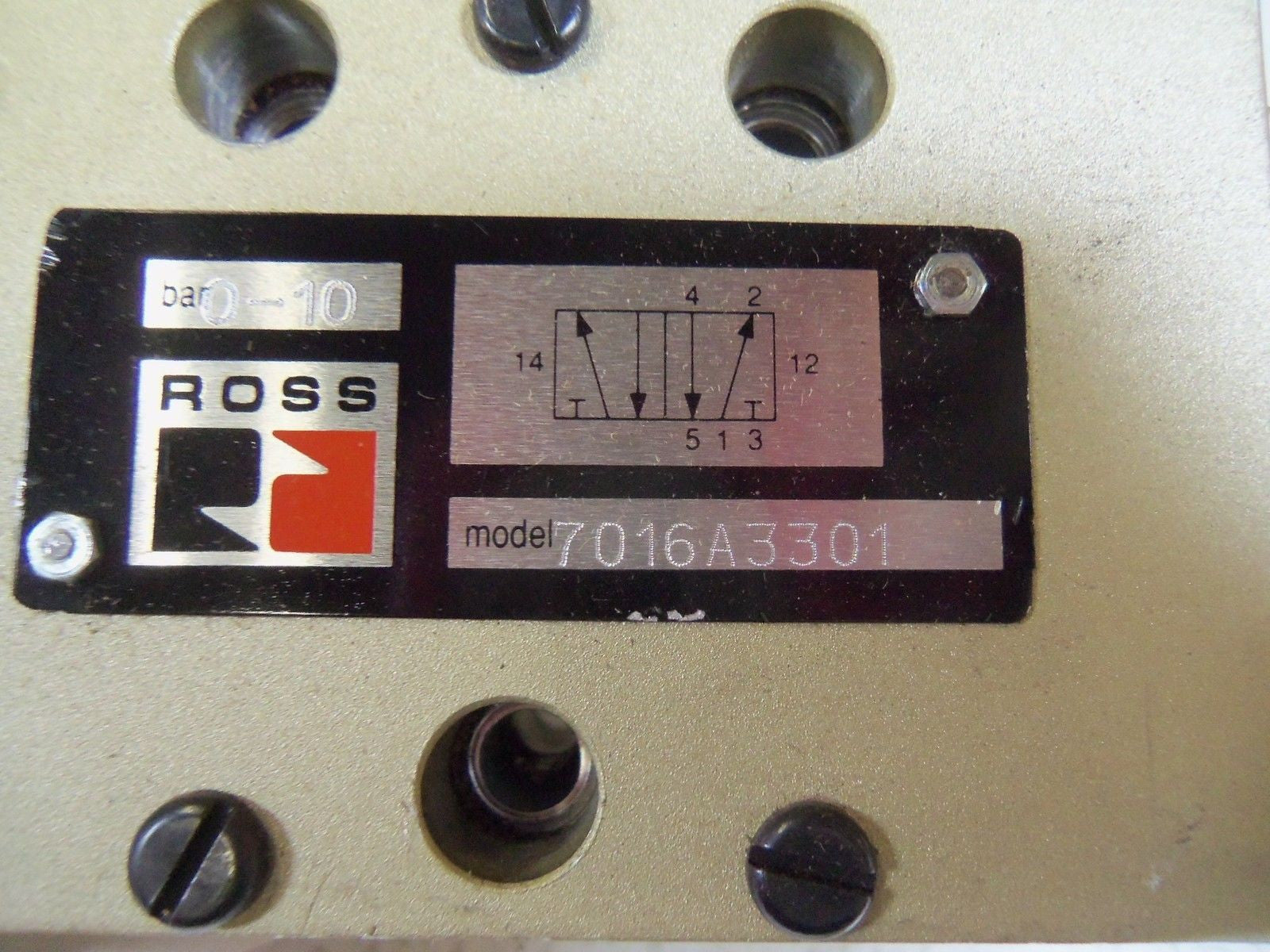 ROSS 7016A3301 VALVE *USED*