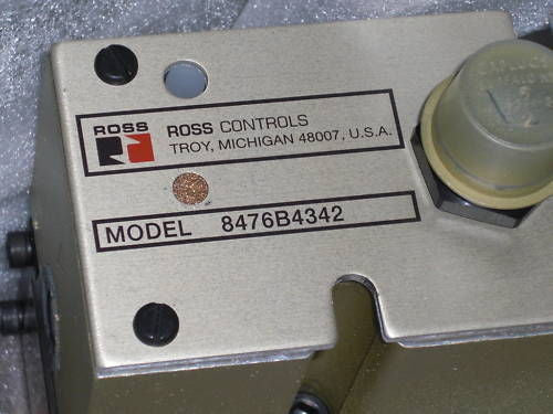 ROSS 8476B4342 POPPET VALVE  *NEW IN BOX*
