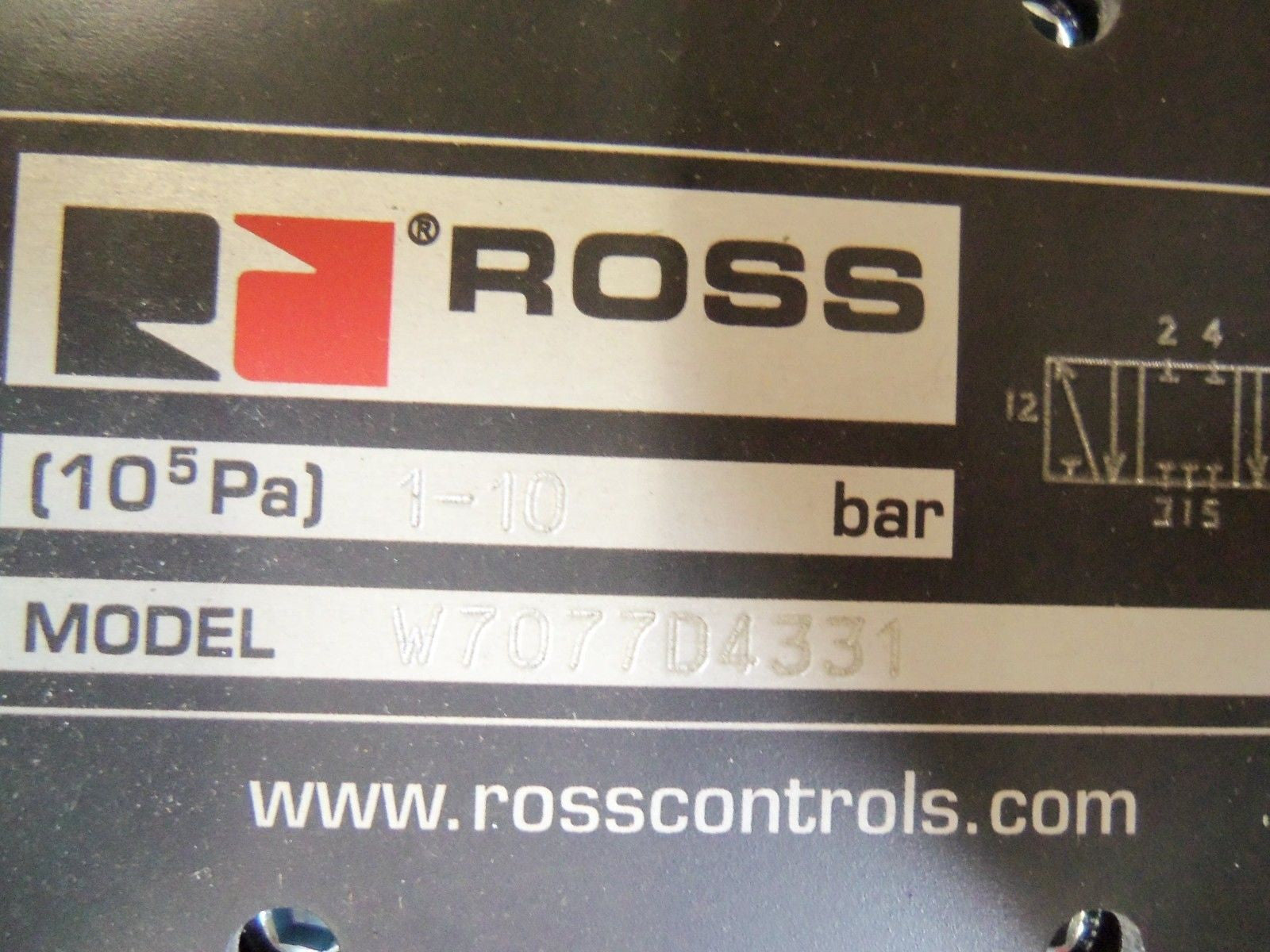 ROSS W7077D4331 *USED*