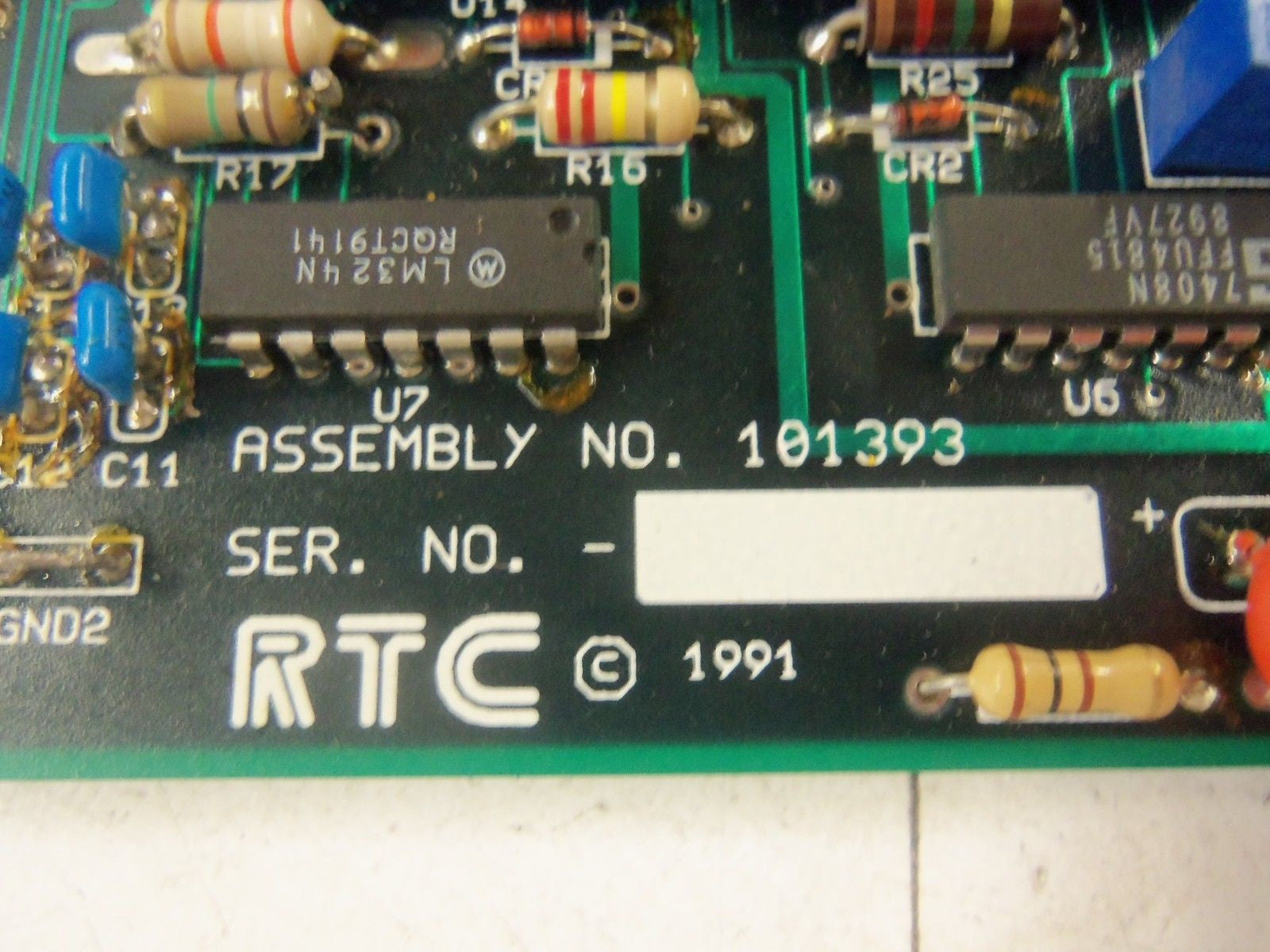 RTC 101393 (REPAIRED) *USED*