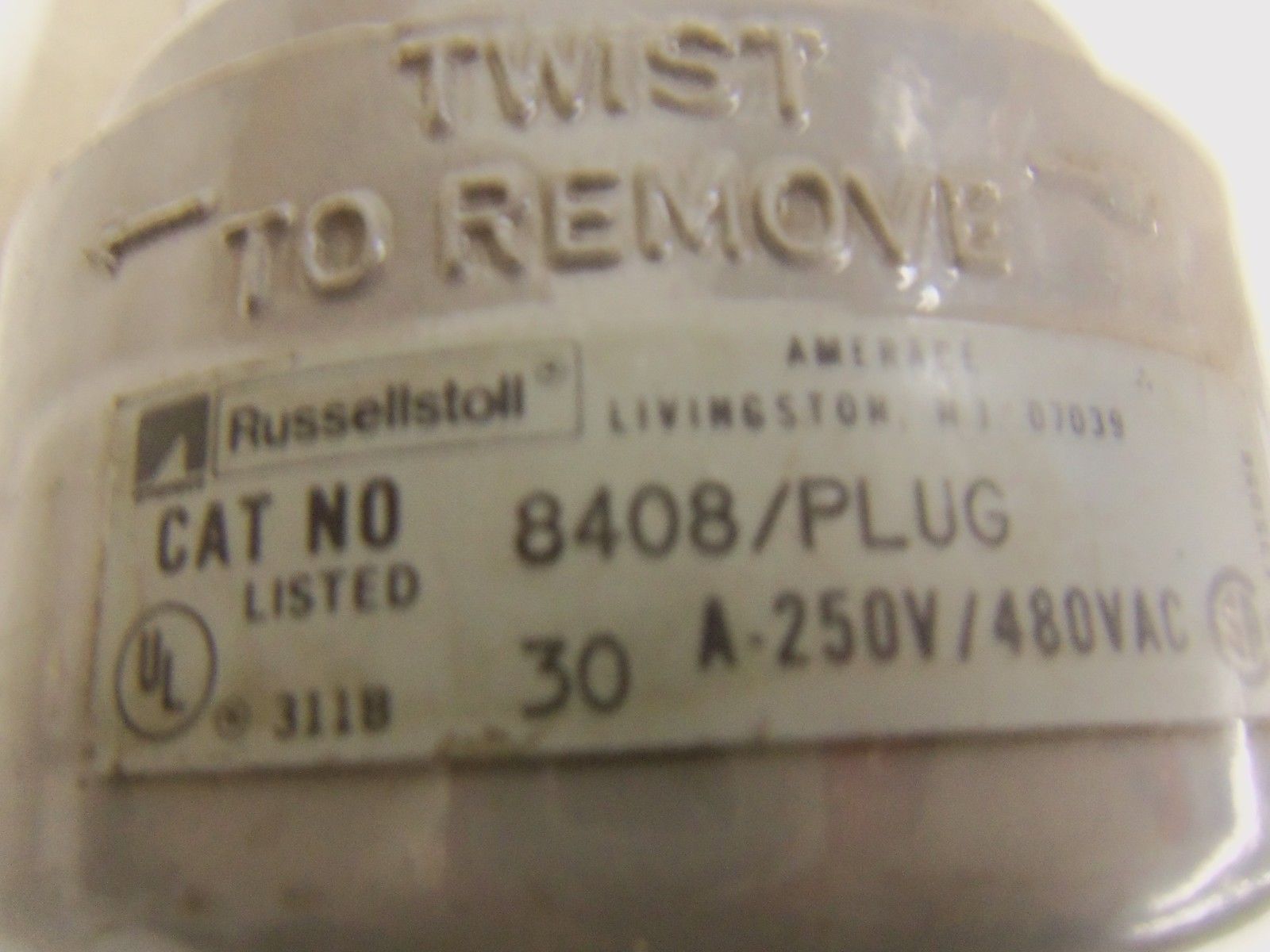 RUSSELLSTOLL 8408/PLUG *USED*