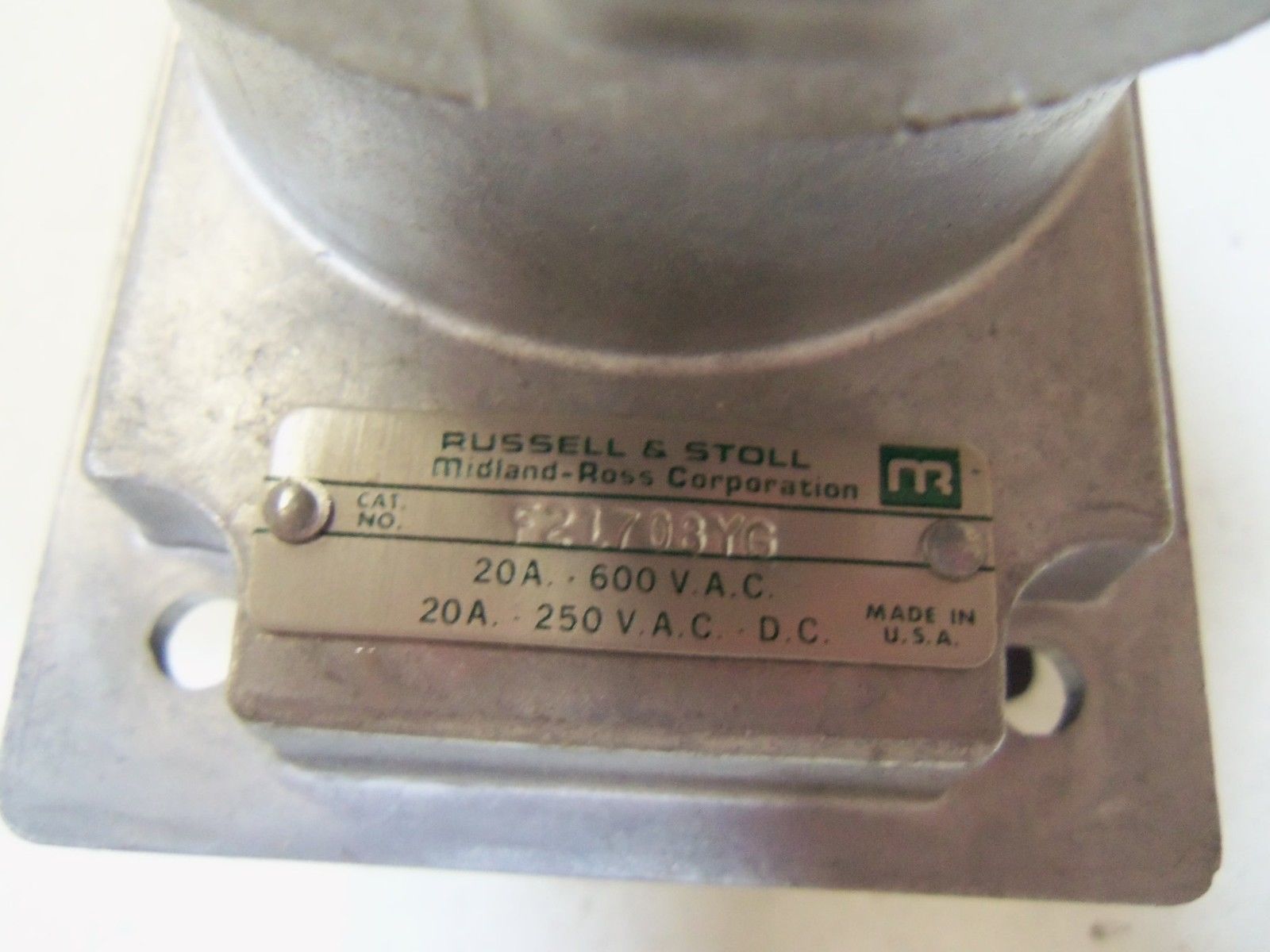 RUSSELL & STOLL F21708YG *NEW NO BOX*