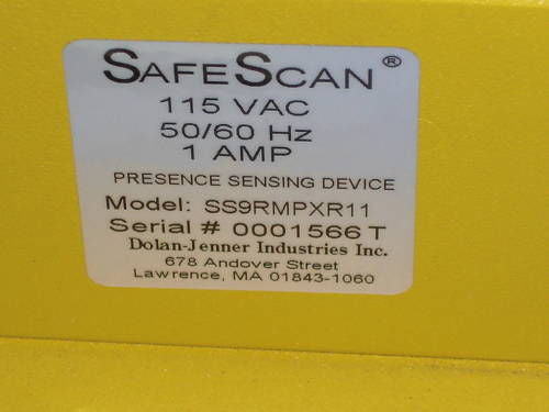 SAFE SCAN TRANSMITTER CONTROL UNIT SS9RMPXR11 *NEW NO BOX*