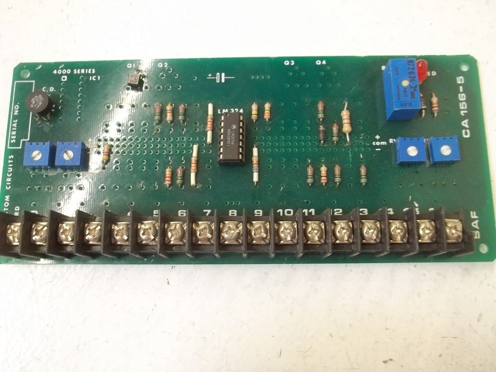 SAFTRONICS CA 156-5 *USED*