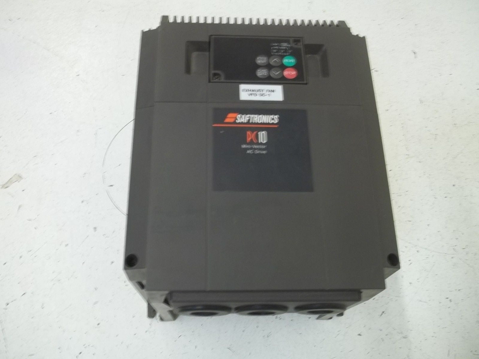 SAFTRONICS PC10E1ST34007A1 AC DRIVE *USED*