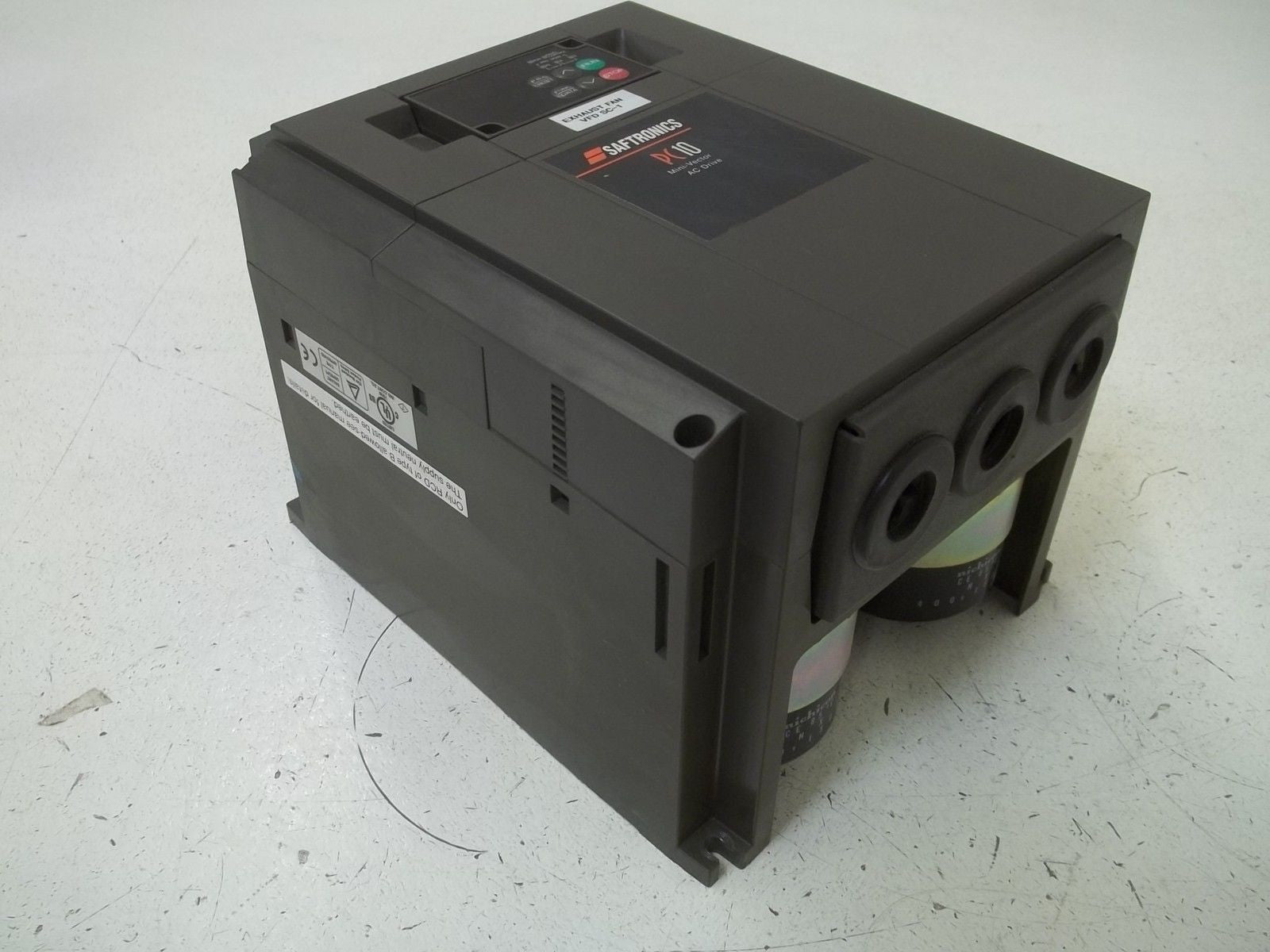 SAFTRONICS PC10E1ST34007A1 AC DRIVE *USED*