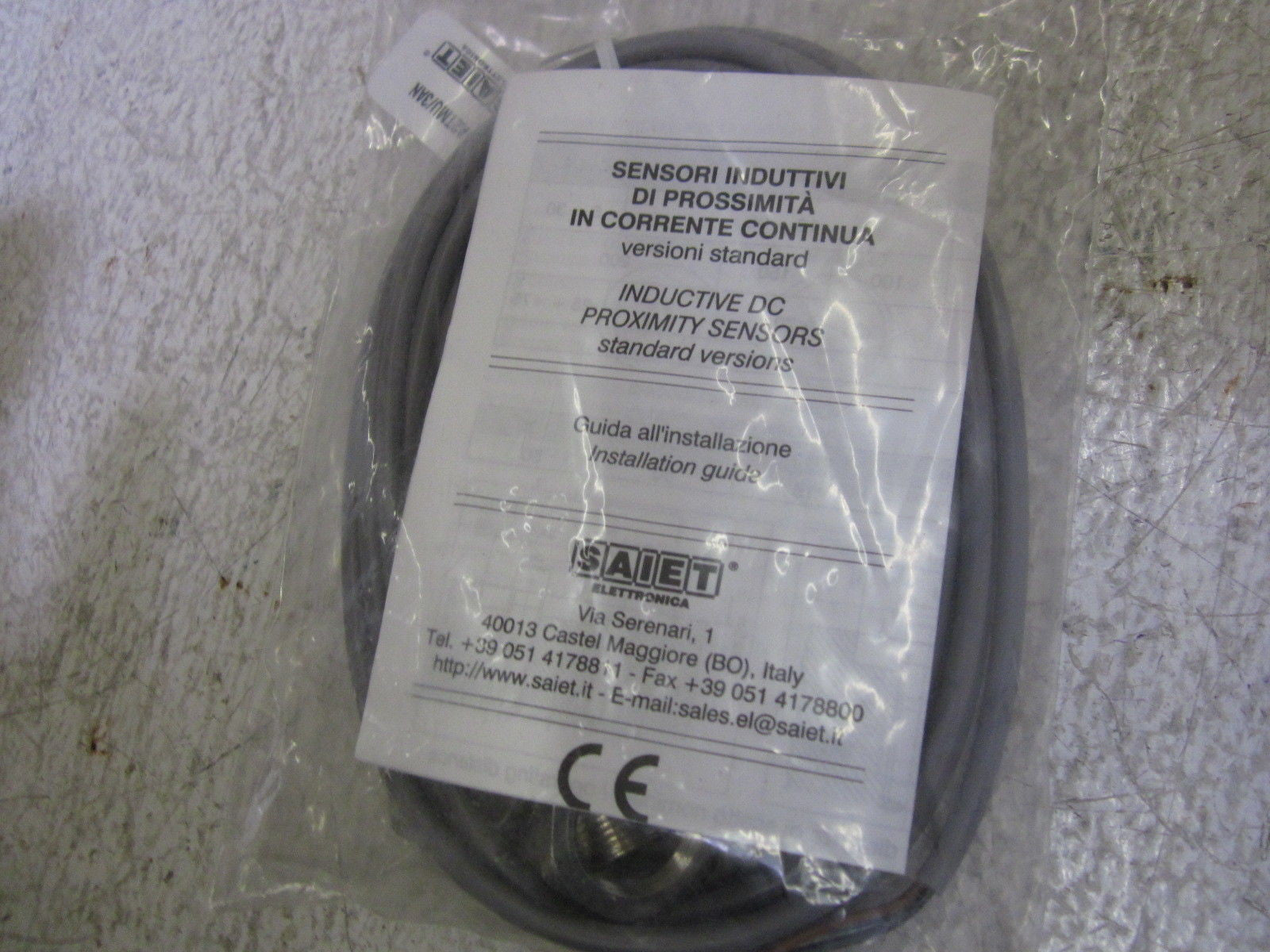 SAIET CARLO GAVAZZI E-A2TMU/3AN SENSOR *NEW NO BOX*